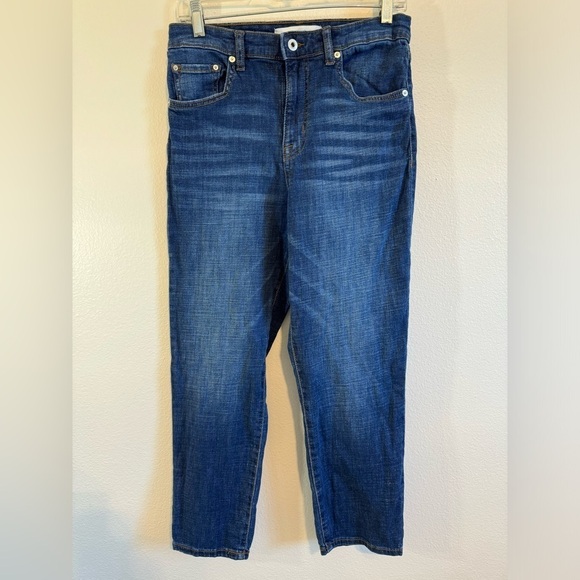 Ella Moss- Ladies High Waisted Straight Leg Denim Jean 5 Pocket Design Size 8/29 - Picture 3 of 9